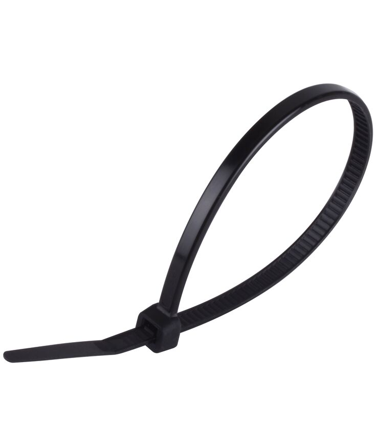Buntband svart uv-beständig 98mmx2,5mm 20st