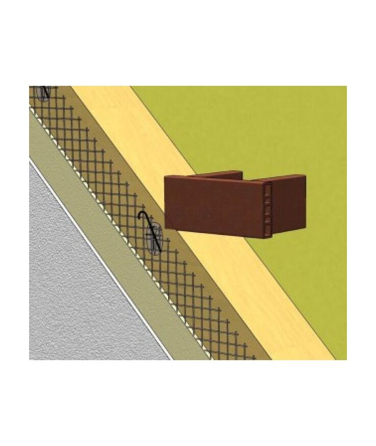 Infästningsplank therm 410 2,5m