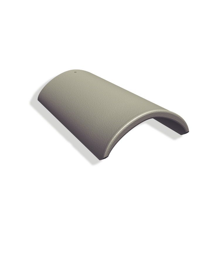 Nockpanna rak benderit ljusgrå 230/250mm